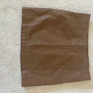 Free People "Suede" Skirt